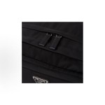 PRADA Re-NylonSaffiano enamel metal triangular logo zipper opening and closing schoolbag backpack backpack Black couple style for both men and women